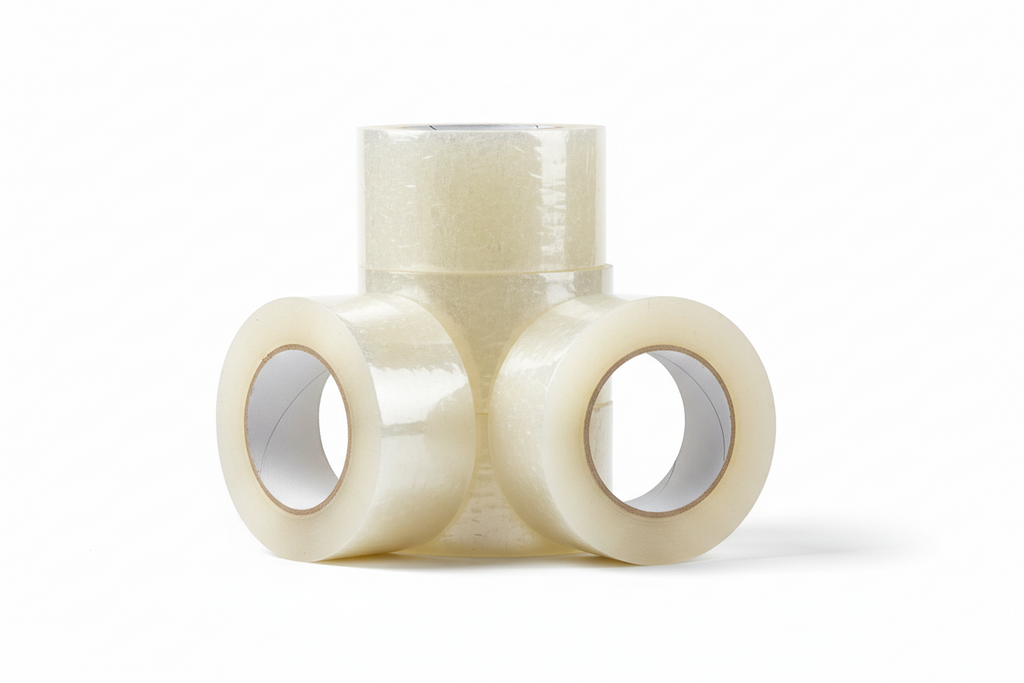 Tape 2'' x 50micron x 328ft, Transparent, 36 Rolls/Cases