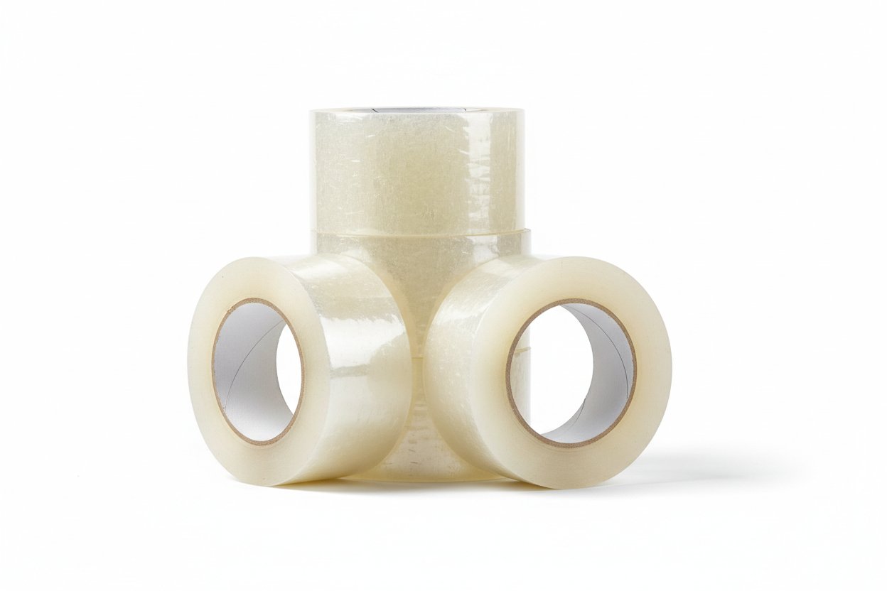 Tape 2'' x 50micron x 328ft, Transparent, 36 Rolls/Cases