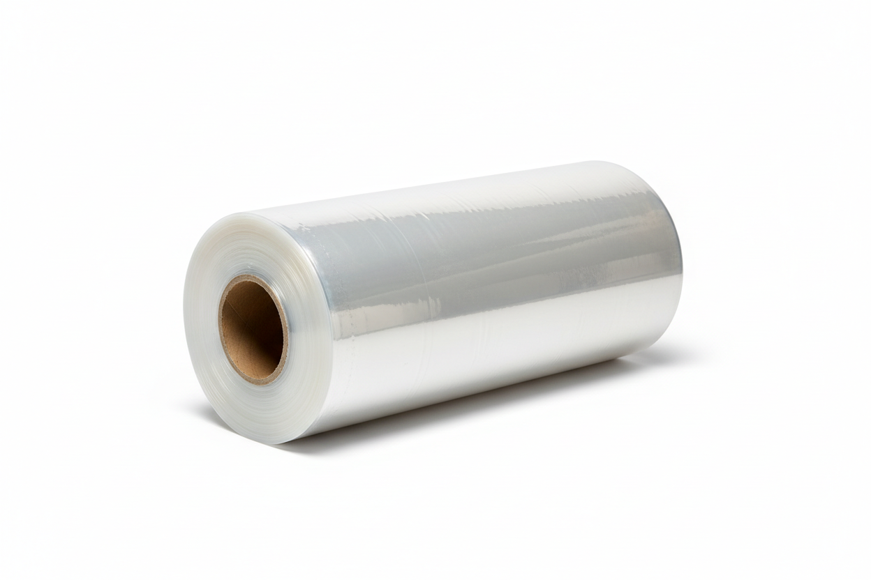 Hand Stretch Film, 18inch x 40gauge x 1500ft, 4Rolls/Case, Transparent