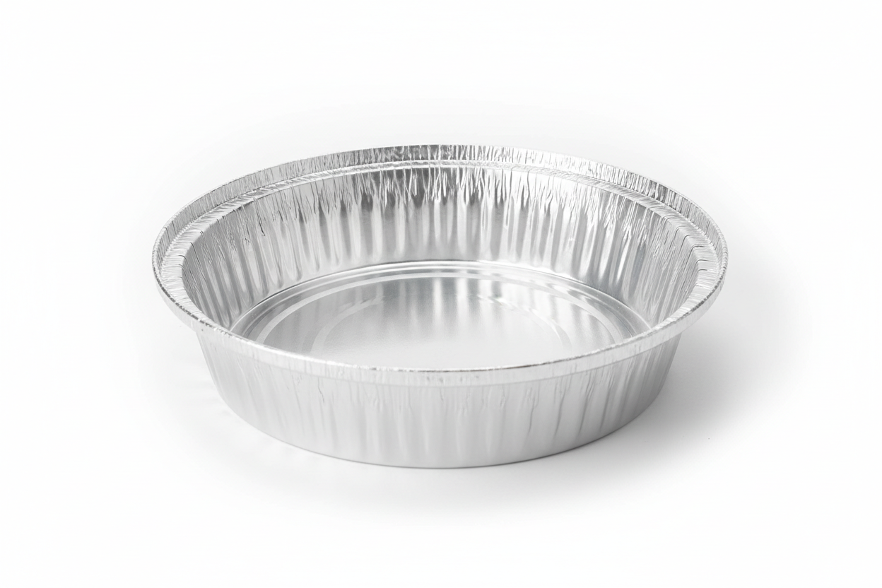 9" Round Aluminum Container    Case (500ct) 77.99