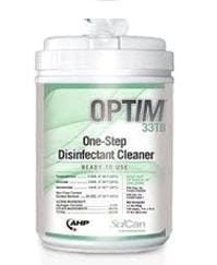 Optim Disinfectant Wipes (12 Tubs/Case) 199.99