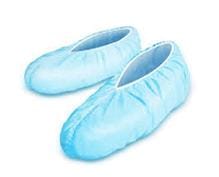 Skid Resistant Shoe Covers Blue - Large-100pcs