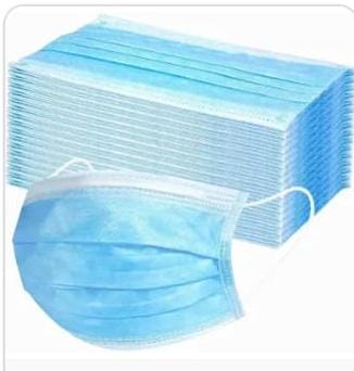 3-Ply Procedural Masks ASTM Level 2    (10 boxes x 50ct)      39.99