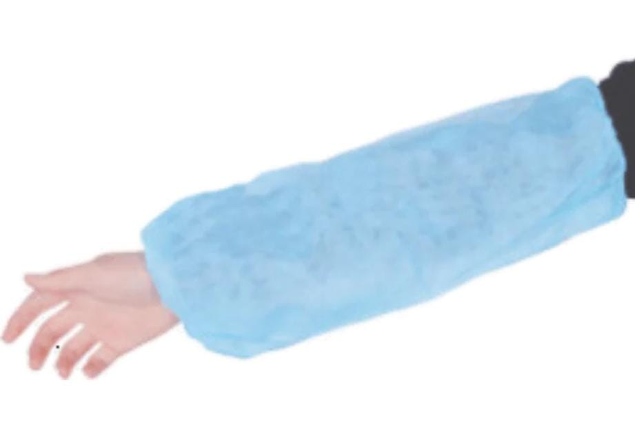 Blue Non-Woven Sleeve - 100 pcs