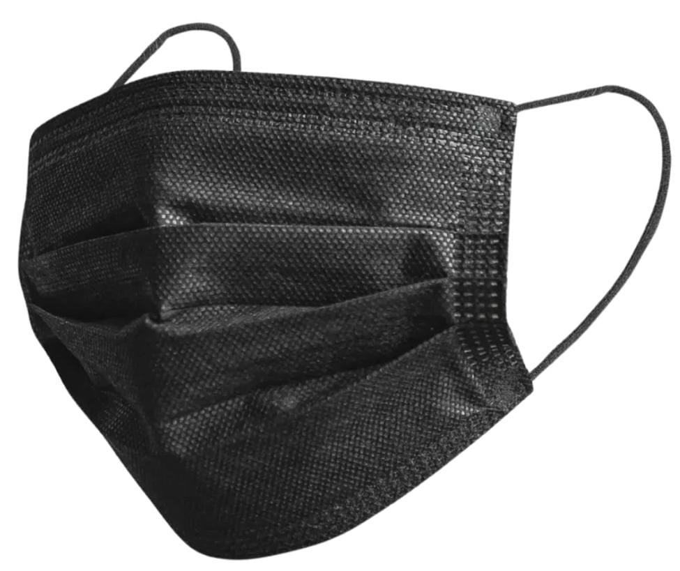 FACE Masks Black 3ply 50pcs