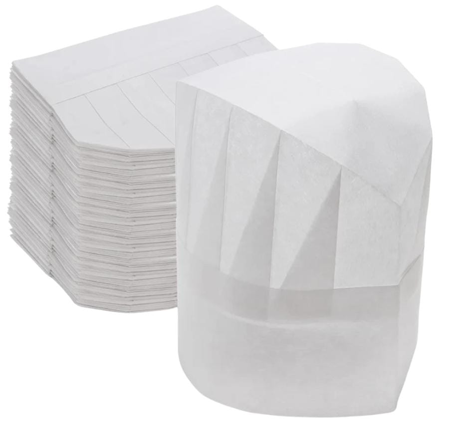 Non-Woven Chefs Hat 100pcs