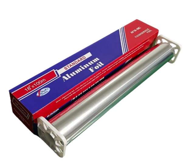 18" x 100M STANDARD Aluminum Foil with Cutter