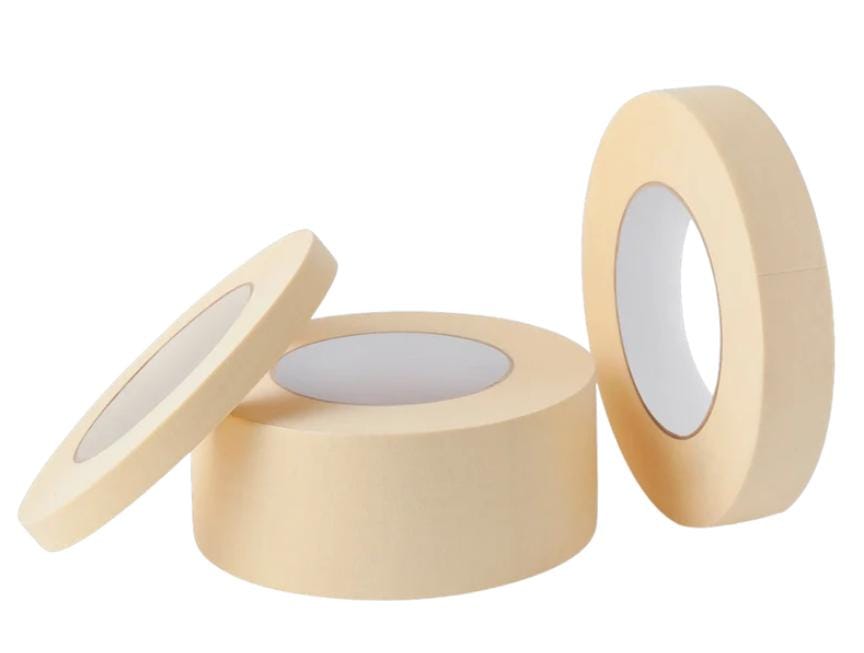 NATURAL MASKING TAPE IDEAL FOR PAINTING, RESTAURANTS, BAKERIES AND CAFES