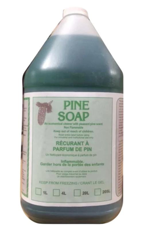 ABRASIVE FREE PINE SOAP - 4L X 4