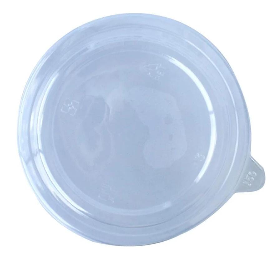 PET 300PCS Round Lid for 500/750/1000 ml or 16oz/24oz/ 32oz Kraft Containers