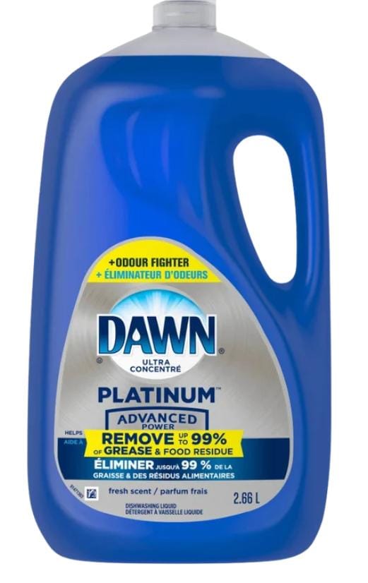 Platinum Advanced Power Liquid Dish Detergent 2.66L