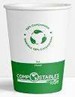 10 oz Single Wall Hot/Cold Compostable Paper Cup