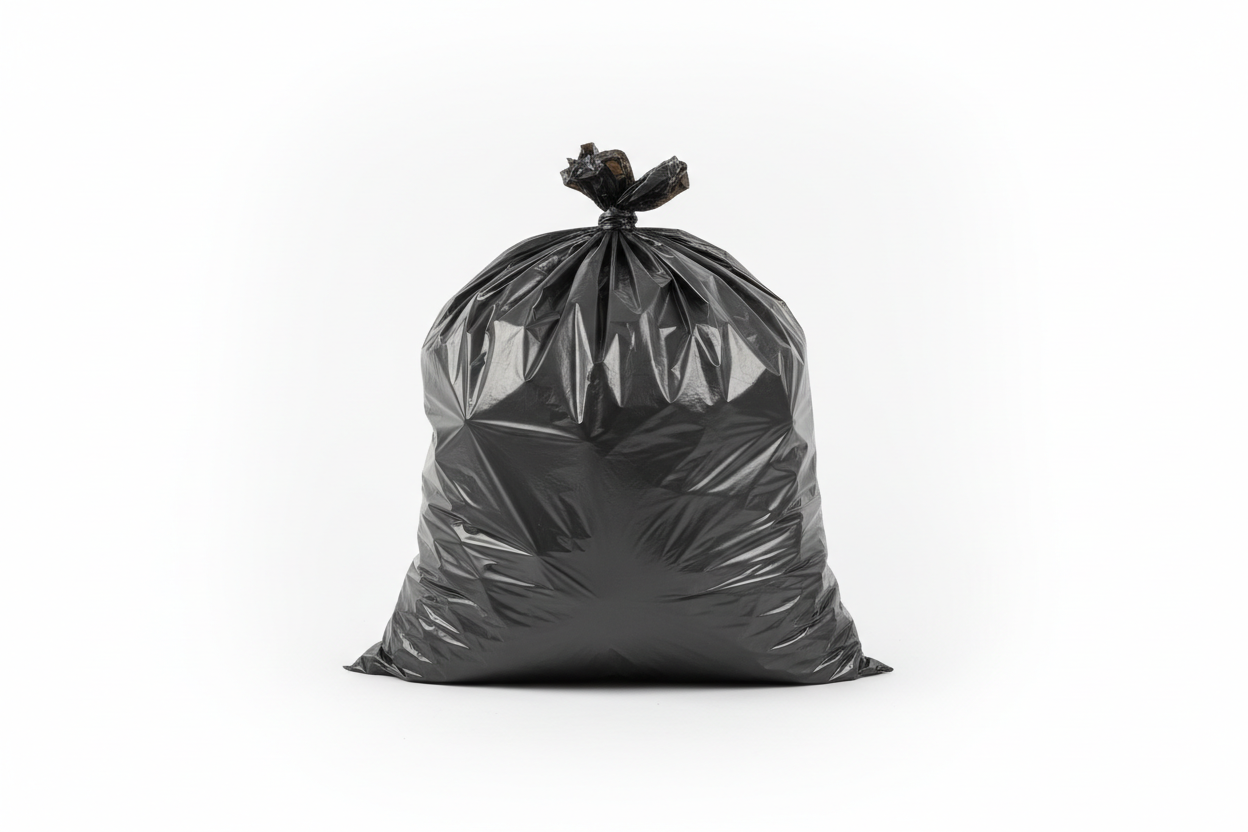 Black Garbage Bags